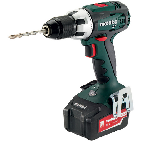 Metabo BS 18 LT Borrskruvdragare med 5,2Ah batterier och laddare