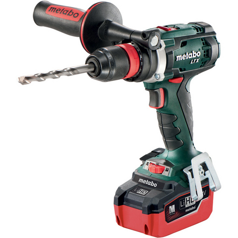 Metabo BS 18 LTX QUICK Borrskruvdragare med 5,5Ah batterier och laddare