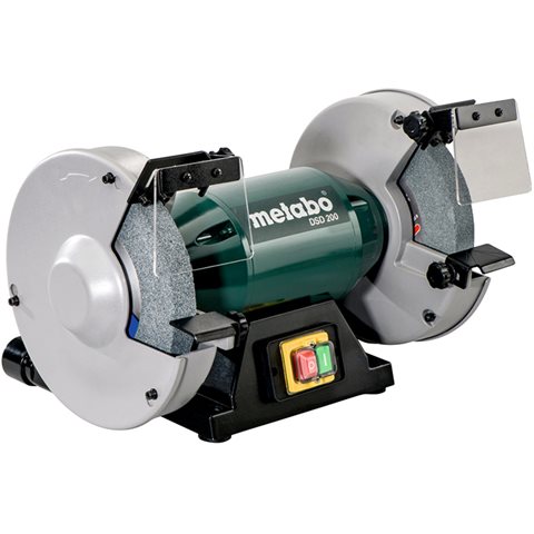 Metabo DSD 200 Bänkslipmaskin kompatibel med 200 mm slipskivor, 750 W