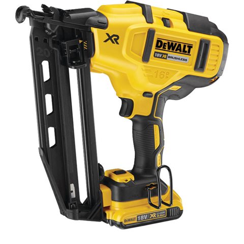 Dewalt DCN660D2 Dyckertpistol med 2,0Ah batterier och laddare