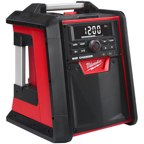 Milwaukee M18 RC-0 Radio utan batteri, med inbyggd laddare