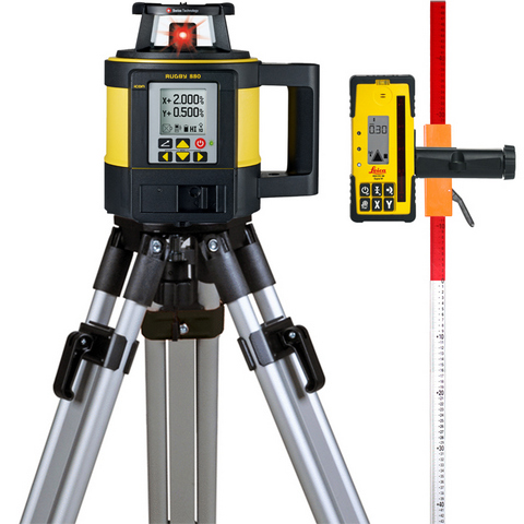 Leica Rugby 880 Rotationslaserpaket